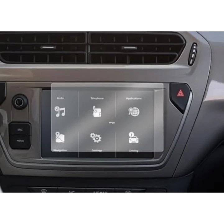 Citroen C-Elysee 7 İnç İle Uyumlu Mat Ekran Koruyucu Multimedya