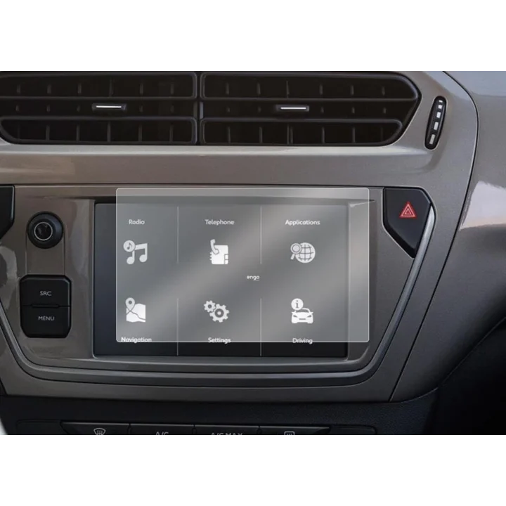 Citroen C-Elysee 7 İnç İle Uyumlu Mat Ekran Koruyucu Multimedya