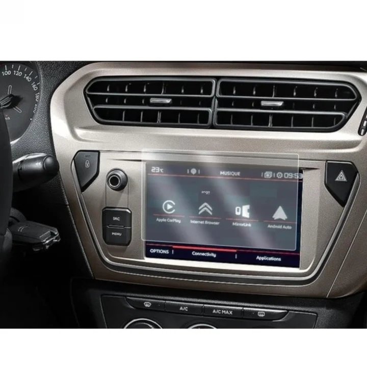 Citroen C-Elysee 7 İnç İle Uyumlu Mat Ekran Koruyucu Multimedya
