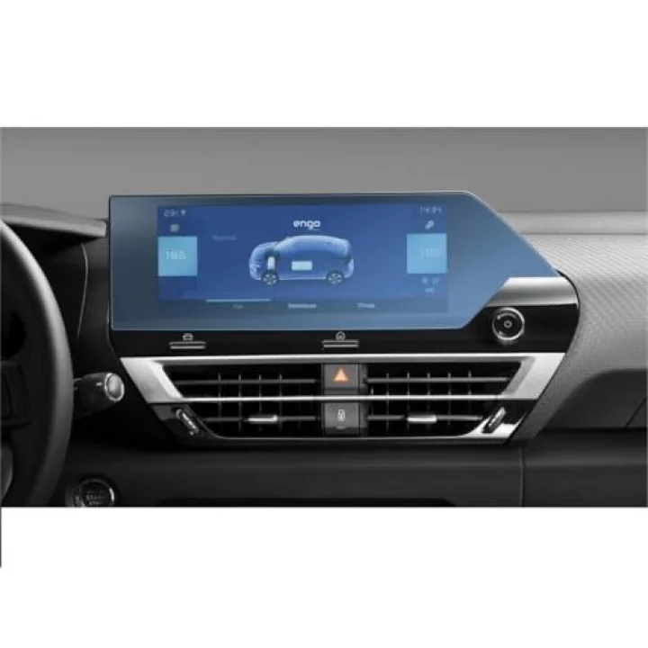 Citroen C4 10 İnç İle Uyumlu Multimedya Ekran Koruyucu Şeffaf