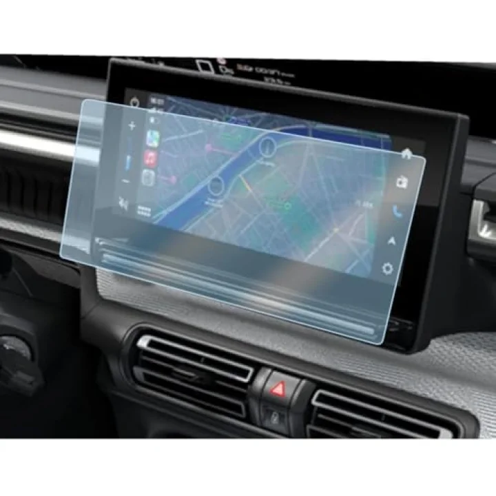 Citroen e-C3 10.25 İnç İle Uyumlu Ekran Koruyucu Multimedya Navigasyon