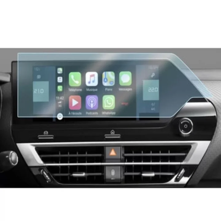 Citroen E-C4 10 İnç İle Uyumlu Ekran Koruyucu Multimedya Navigasyon