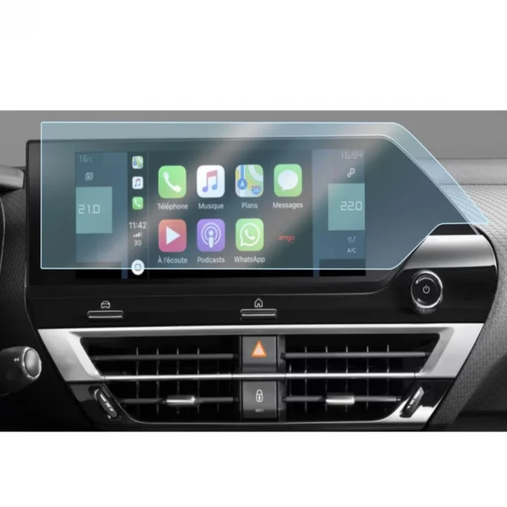 Citroen E-C4 10 İnç İle Uyumlu Ekran Koruyucu Multimedya Navigasyon