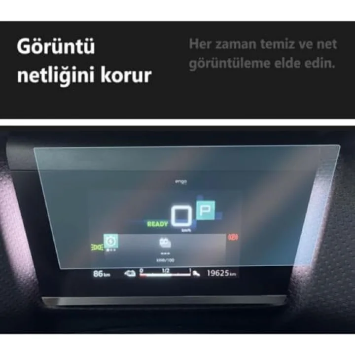 Citroen E-C4 5 İnç İle Uyumlu Ekran Koruyucu Dijital Gösterge Parlak