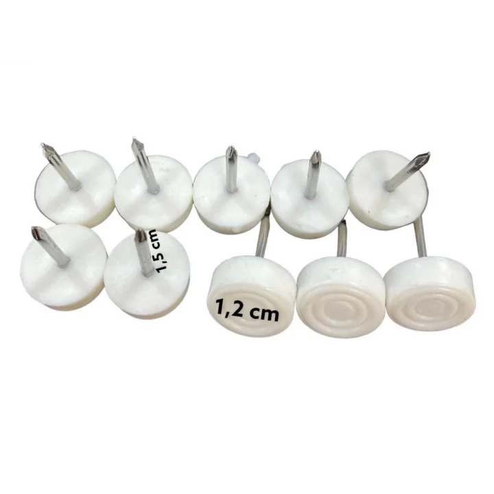 Mey İthalat® Çivili Poligrit Beyaz 20 Adet