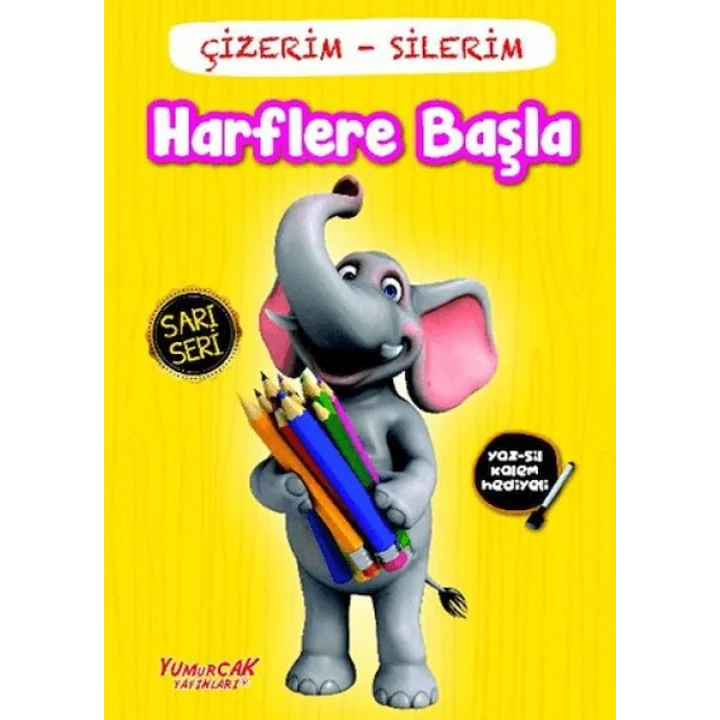 Çizerim Silerim - Harflere Başla