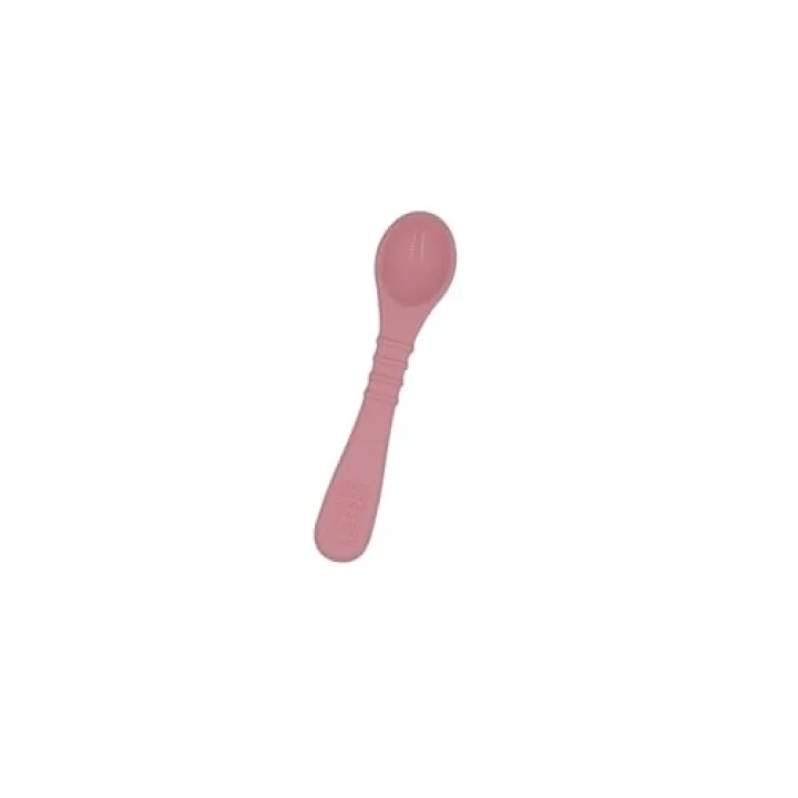 CKM silikon 2li Silikon Bebek Alıştırma Bardağı Ve Kaşığı Pembe