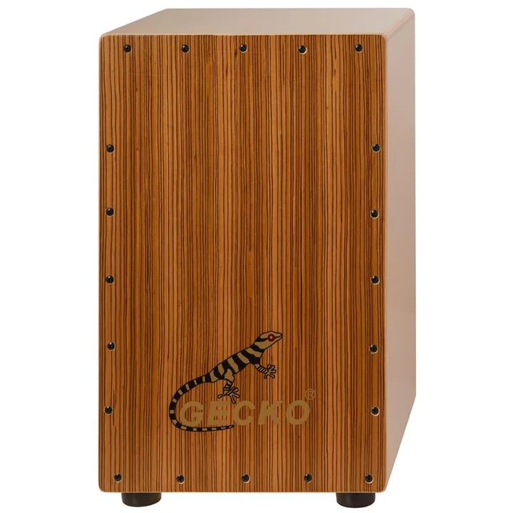 CL10ZB Zebra Wood Tap-BirchWood Body Cajon
