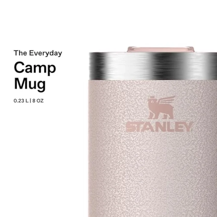 Classic Legendary Termos Bardak 0.23 Litre - Hammertone Rose Quartz | Paslanmaz Çelik