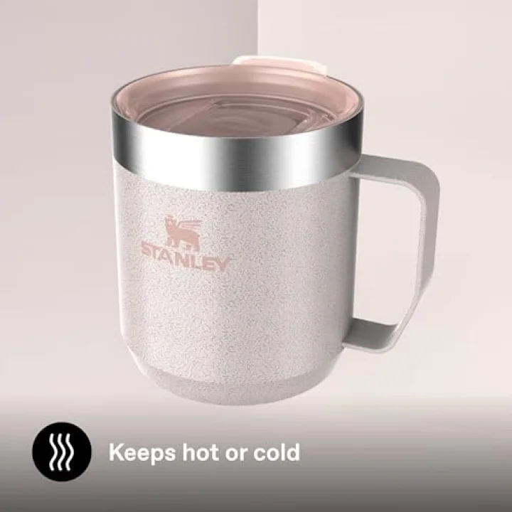 Classic Legendary Termos Bardak 0.35 Litre - Hammertone Rose Quartz | Paslanmaz Çelik