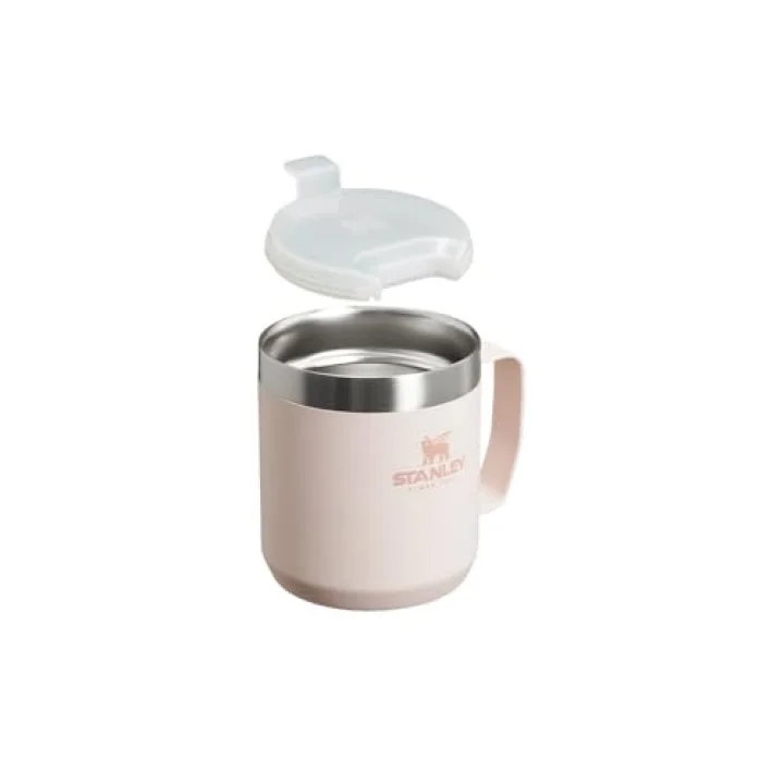 Classic Legendary Termos Bardak 0.35 Litre - Pembe Kuvars (Rose Quartz) | Paslanmaz Çelik | 1,5 Saat Sıcak - 3 Saat Soğuk - Taşıma Cafe - Bulaşık makinesinde yıkanabilir - Termico bardak paslanmaz...