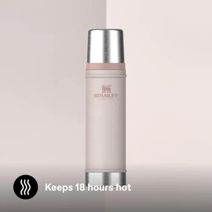 Classic Legendary Vakumlu Termos 0.60 Litre - Hammertone Rose Quartz | Paslanmaz Çelik