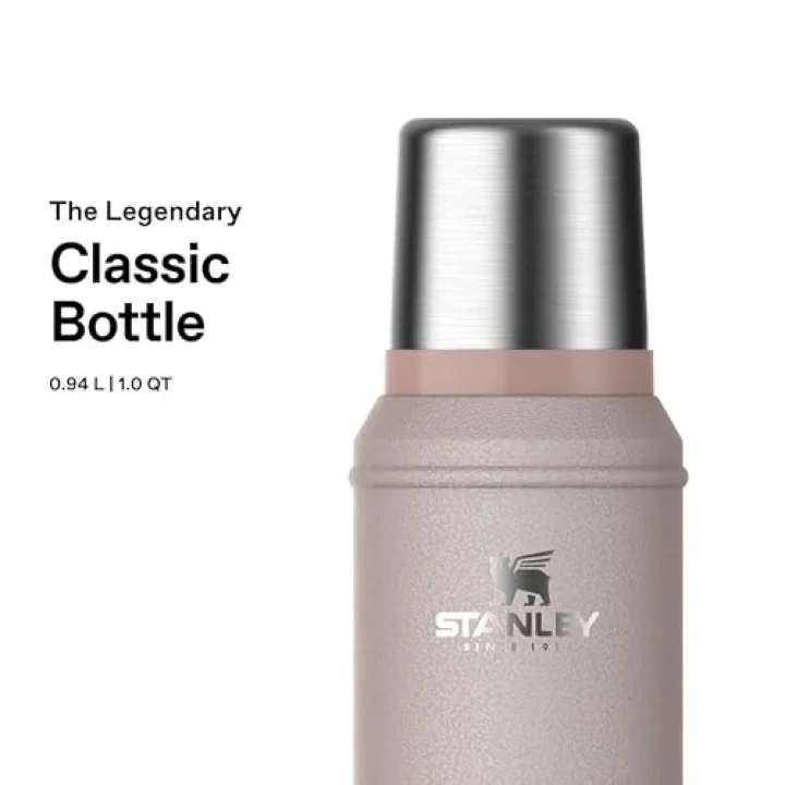 Classic Legendary Vakumlu Termos 0.94 Litre - Hammertone Rose Quartz | Paslanmaz Çelik