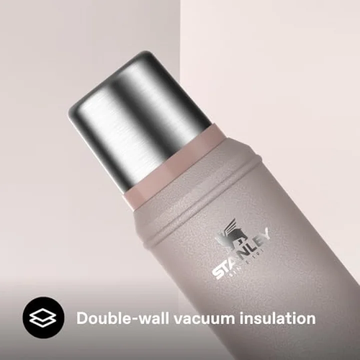 Classic Legendary Vakumlu Termos 0.94 Litre - Hammertone Rose Quartz | Paslanmaz Çelik