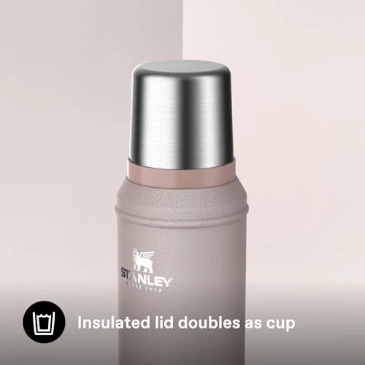 Classic Legendary Vakumlu Termos 0.94 Litre - Hammertone Rose Quartz | Paslanmaz Çelik