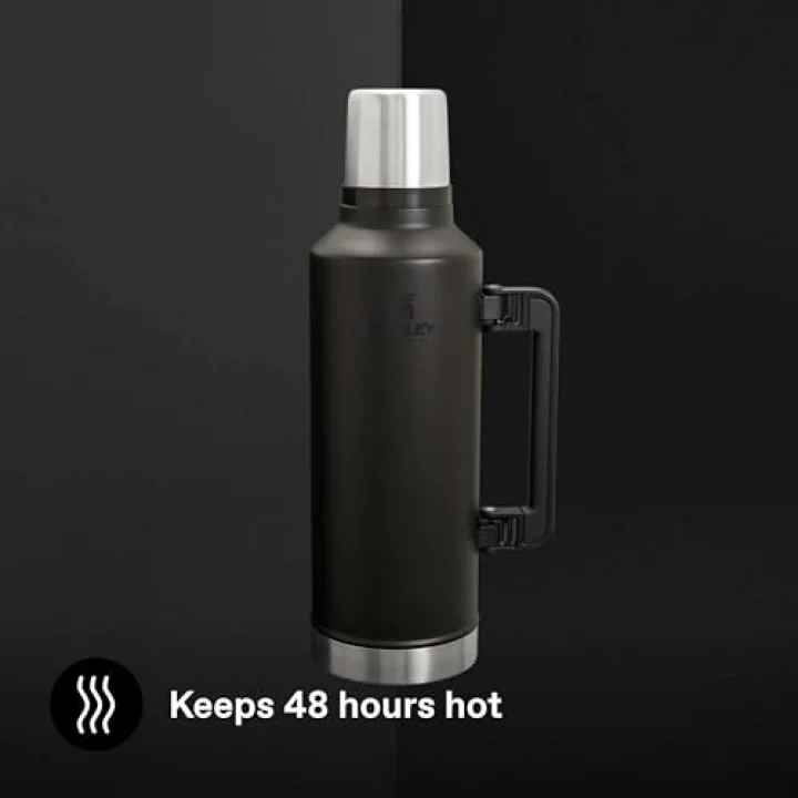Classic Legendary Vakumlu Termos 2.3 Litre - Siyah | Paslanmaz Çelik