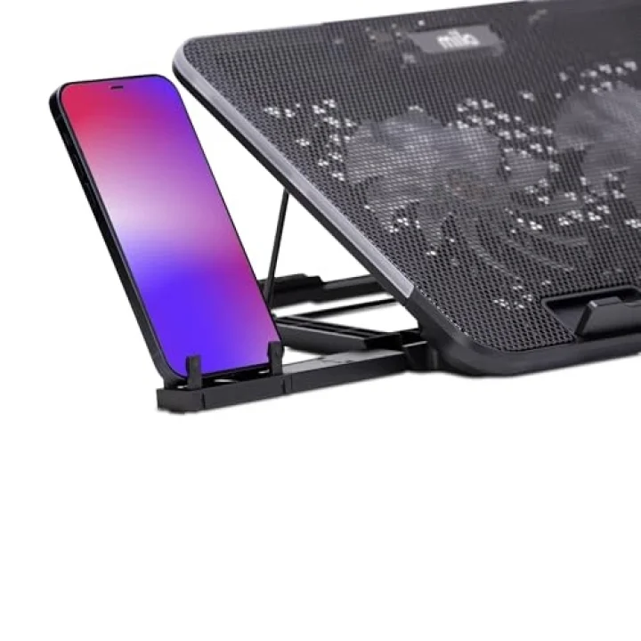 Classone Serisi M2 R-TYPE RGB Işıklı, 2 Büyük Fan, Telefon Standı,2 USB Notebook Soğutucu Stand