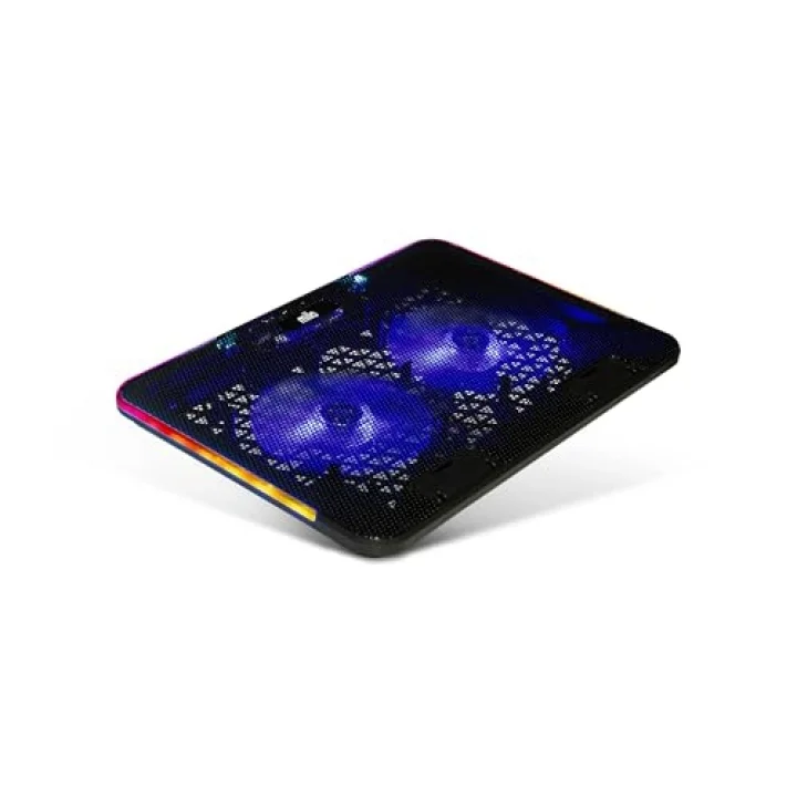 Classone Serisi M2 R-TYPE RGB Işıklı, 2 Büyük Fan, Telefon Standı,2 USB Notebook Soğutucu Stand
