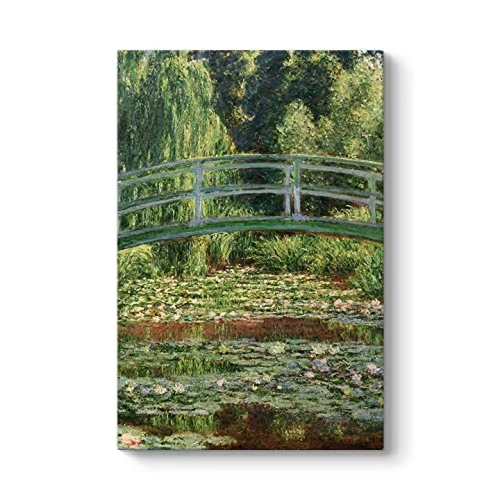 Claude Monet - Japanese Footbridge Tablosu 30 x 45