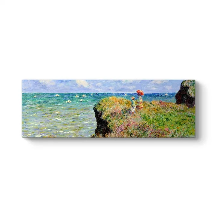 Claude Monet - Landscape Tablosu 90 x 30
