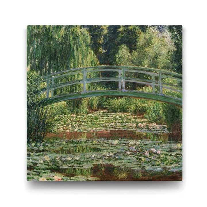 Claude Monet - Water Lilies Tablosu - 60x60cm