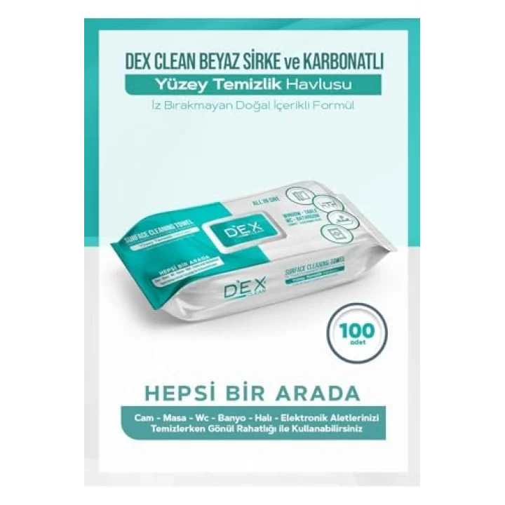 Clean Yüzey Temizlik Havlusu 100Lü