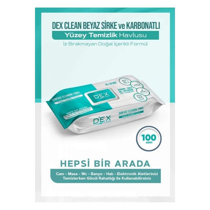 Clean Yüzey Temizlik Havlusu 100Lü