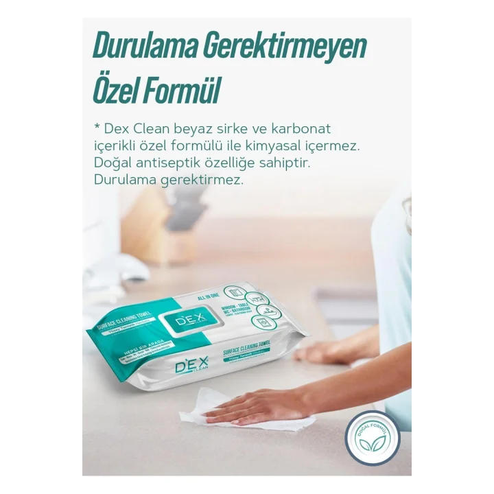 Clean Yüzey Temizlik Havlusu 100Lü