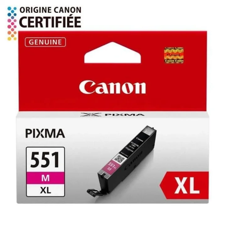 CLI-551XL M Yüksek Kapasiteli Orijinal Magenta Mürekkep Kartuşu 6445B001
