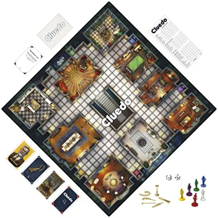 CLUE Cluedo 6 Kişilik Tahta Oyunu
