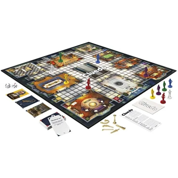 CLUE Cluedo 6 Kişilik Tahta Oyunu
