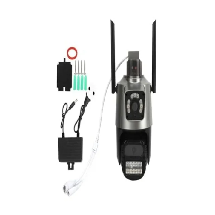 CMR7 8MP PTZ Dış Mekan Full Hd Wifi Kamera Su Geçirmez Hareket Sensörlü Gece Görüşlü IP Kamera