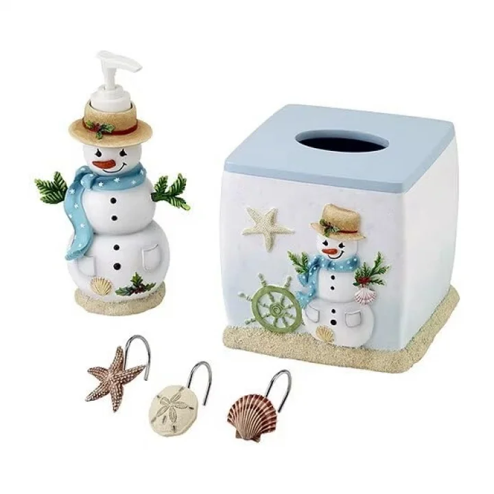 Coastal Snowman Collection Sabunluk/Losyon Pompası, Çok aşamalı
