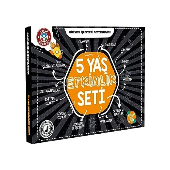 Çocuk Akademi Çocuk Akademi 5 Yaş Etkinlik Seti