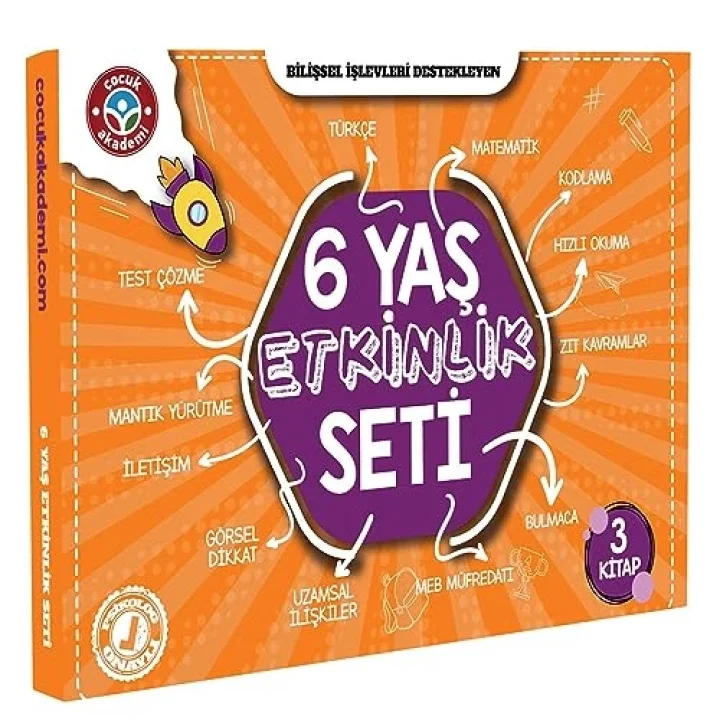 Çocuk Akademi Çocuk Akademi 6 Yaş Etkinlik Seti