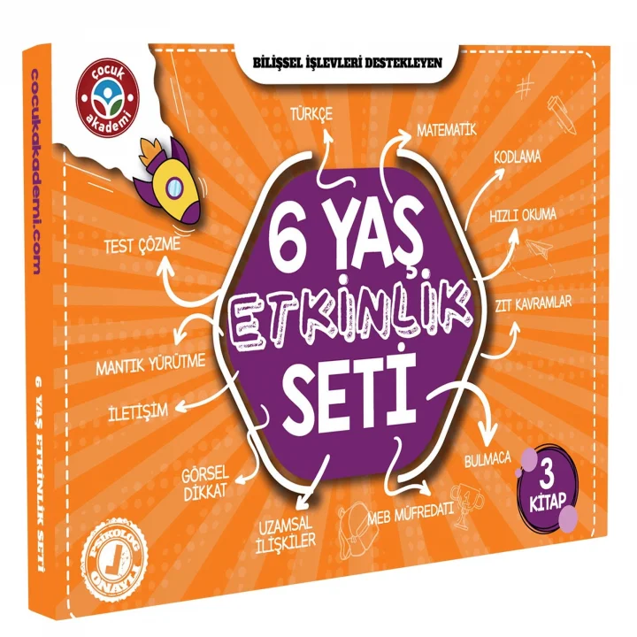Çocuk Akademi Çocuk Akademi 6 Yaş Etkinlik Seti