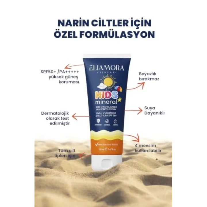 Çocuk Güneş Kremi 50 SPF