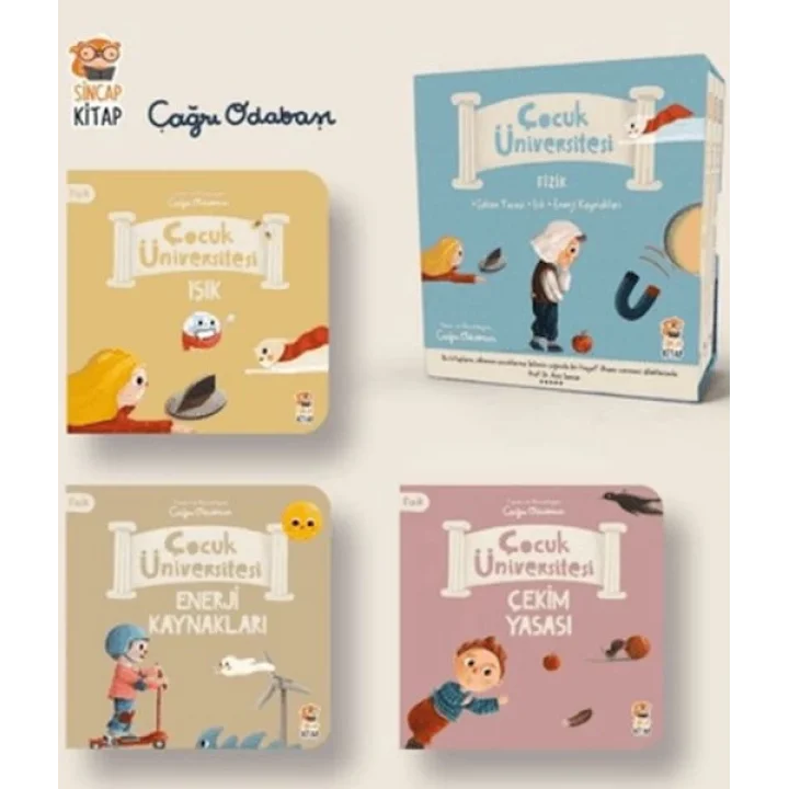 Çocuk Üniversitesi Fizik Set (3 Kitap)