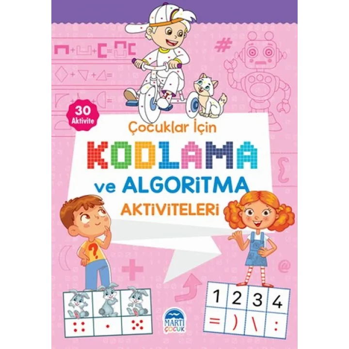 Çocuklar İçin Kodlama ve Algoritma Aktiviteleri - Pembe