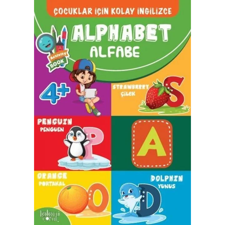 Çocuklar İçin Kolay İngilizce - Alphabet Alfabe