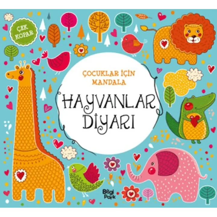 Çocuklar İçin Mandala - Hayvanlar Diyarı