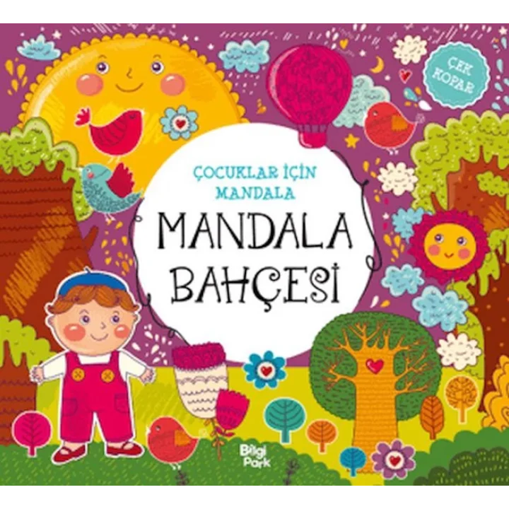 Çocuklar İçin Mandala - Mandala Bahçesi