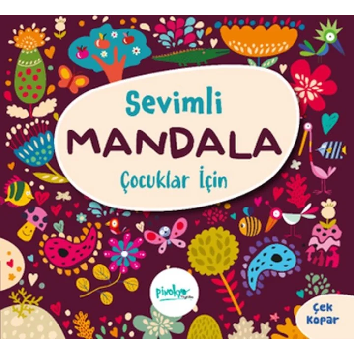 Çocuklar İçin Sevimli Mandala