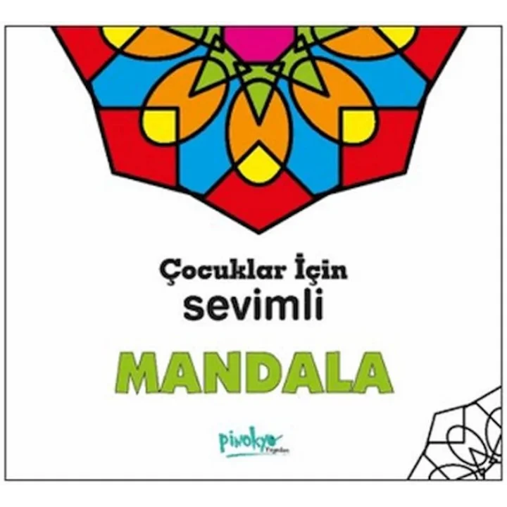 Çocuklar İçin Sevimli Mandala