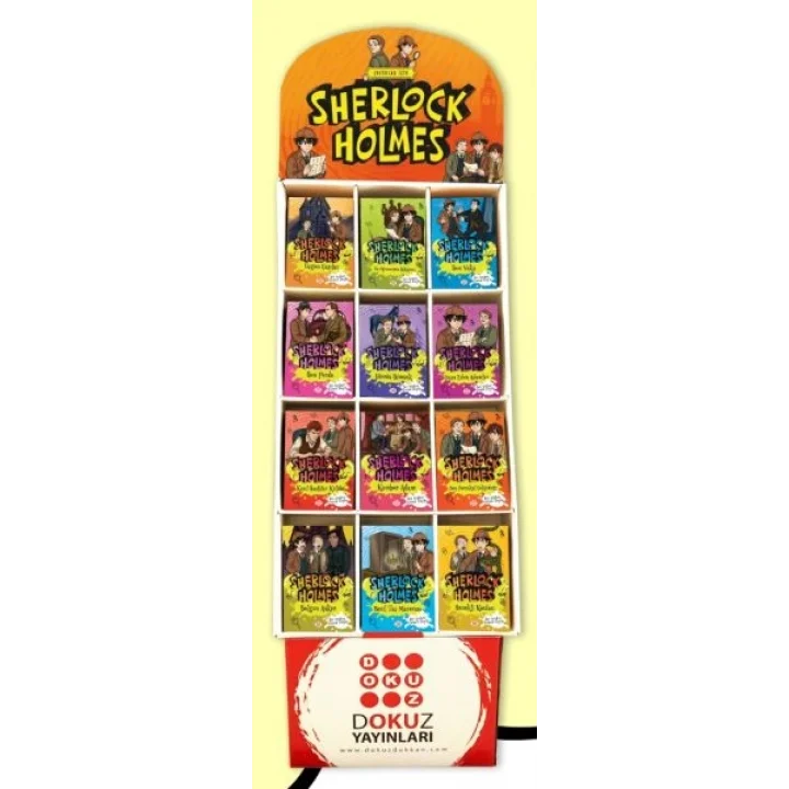 Çocuklar İçin Sherlock Holmes 200 Kitap Stand