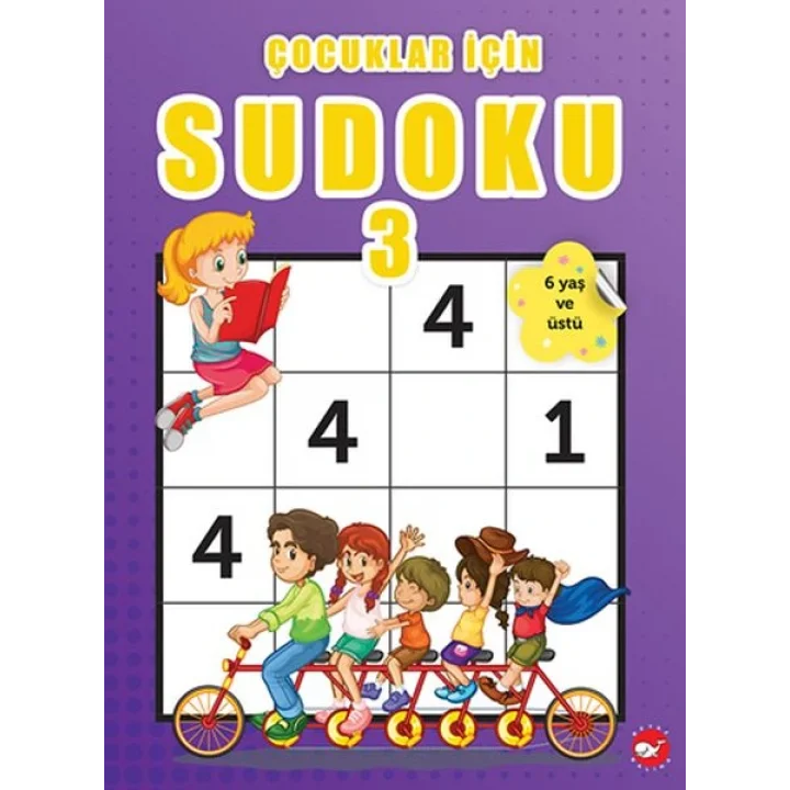 Çocuklar İçin Sudoku - 3 (6 Yaş ve Üstü)