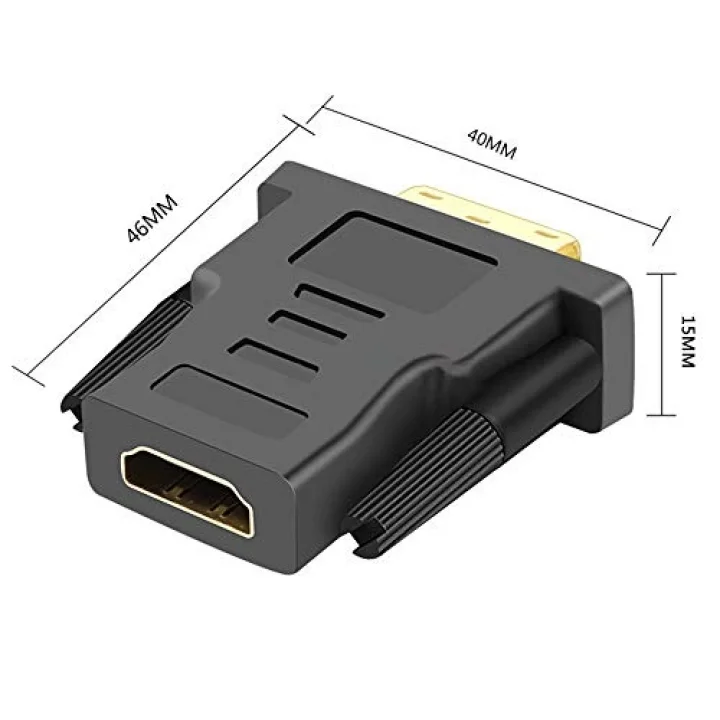 Codegen CDG-CNV37 Codegen DVI 24+1 Pin Erkek - HDMI Dişi Çevirici Adaptör CDG-CNV37