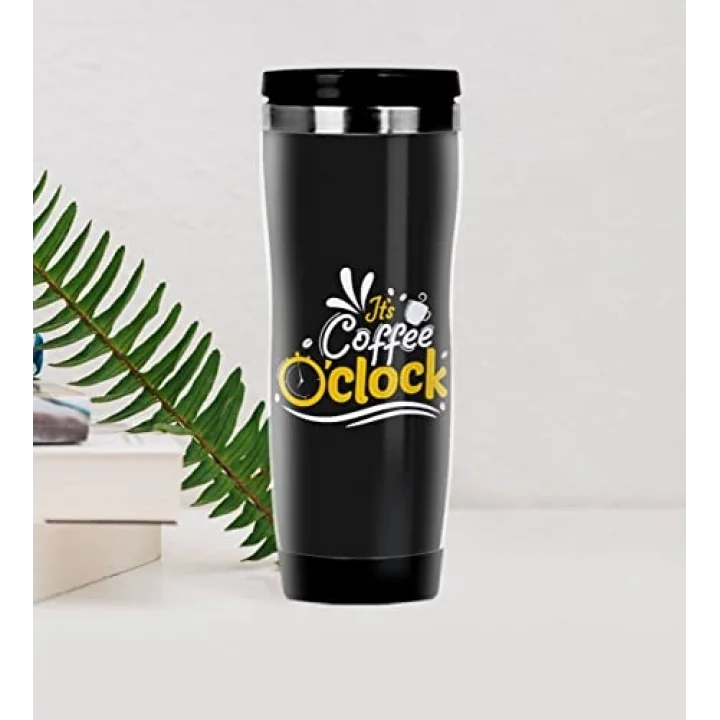 Coffee Tasarımlı Çelik Termos Bardak