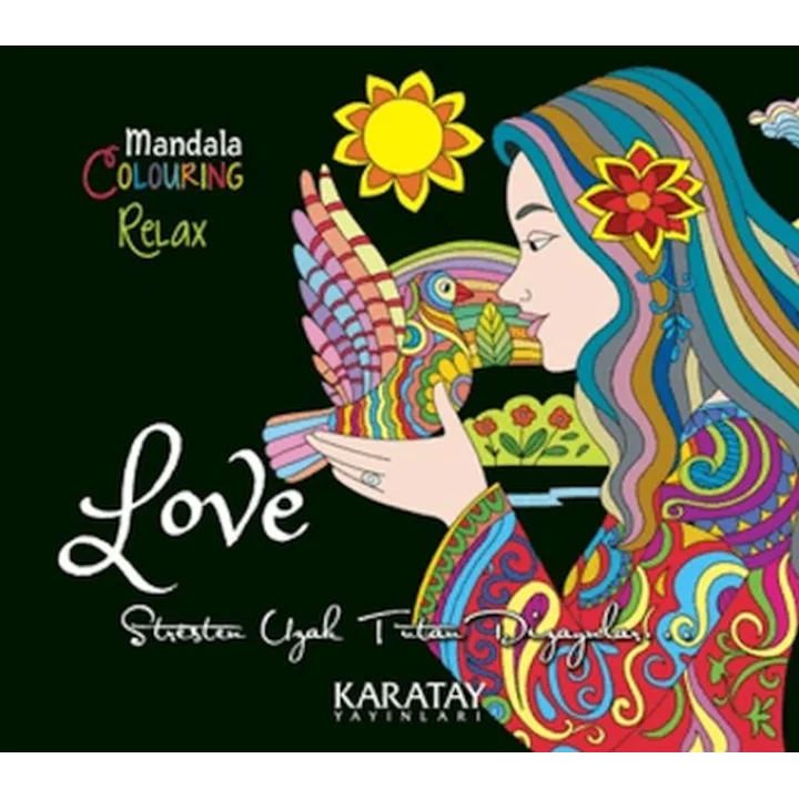 Coloring Relax Mandala - Love