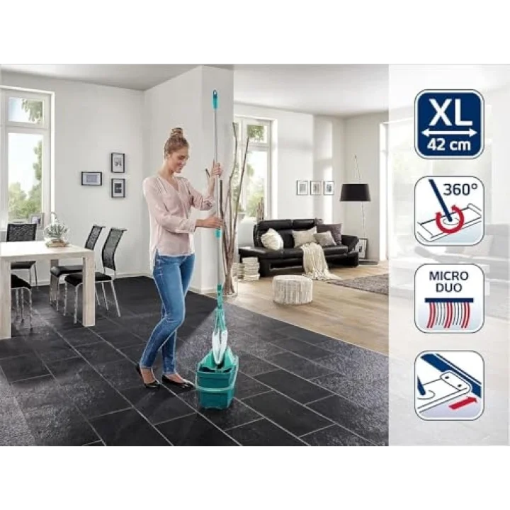 Combi Kovalı Yer Sileceği Seti XL 42 Cm